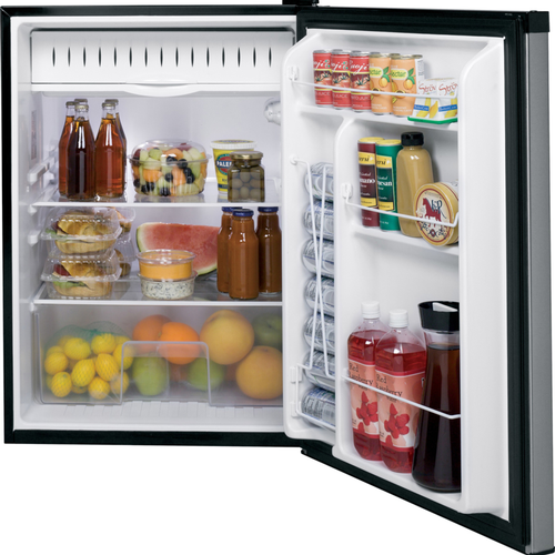  GE 5.6 Cu. Ft. Compact Refrigerator Stainless Steel GCE06GSHSB
